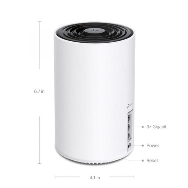 TP-Link AXE5400 whole home mesh Wi-Fi 6 Tri-Band System, Deco - imagine 10