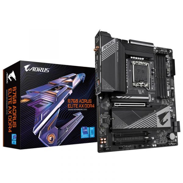 Placa de baza Gigabyte B760 AORUS ELITE AX DDR4 LGA1700 - imagine 8