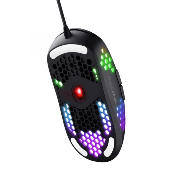 Mouse Trust GXT 960, Graphin Ultra-lightweight Gaming Mouse, negru - imagine 19