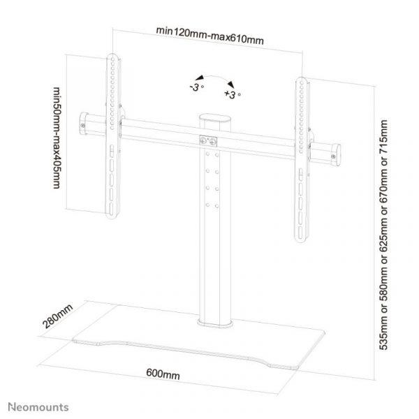 Suport Monitor de Birou, Neomounts by Newstar FPMA-D1250BLACK, 32" - - imagine 11
