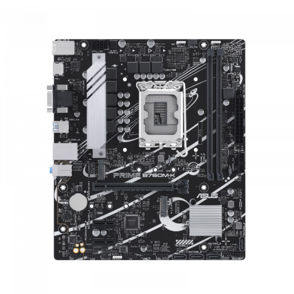 Placa de baza ASUS PRIME B760M-K LGA 1700, 2x DDR5,