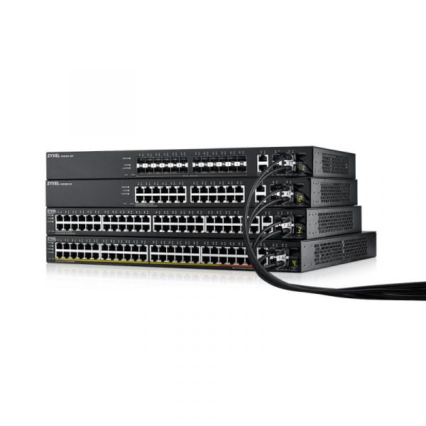 ZYXEL XGS2220-30HP, L3 Access Switch, 400W PoE, 16xPoE+/10xPoE++, 24x1G RJ45 - imagine 12