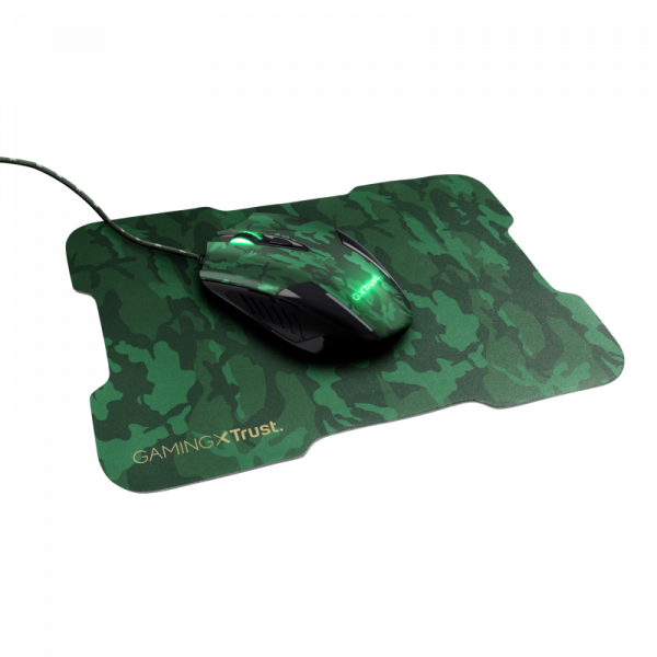 Mouse Trust GXT 781 Rixa Camo, Gaming Mouse, verde militar - imagine 12