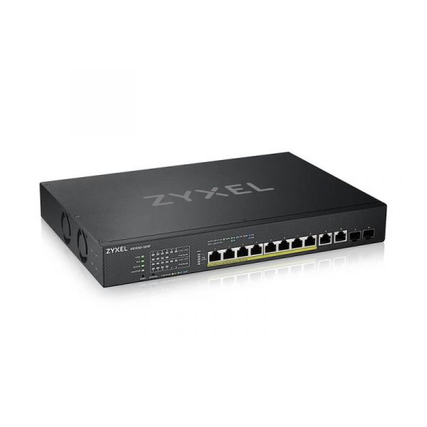 XS1930-12HP, 8-port Multi-Gigabit Smart Managed PoE 375Watt 802.3BT Switch, 2x - imagine 3
