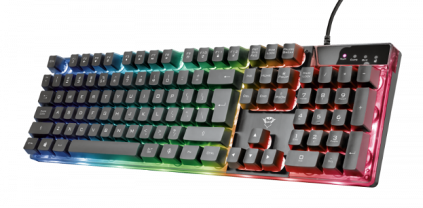 Tastatura Trust GXT 835 Azor, gaming, neagra - imagine 10