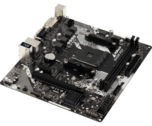 Placa de baza ASRock B450M-HDV R4.0, Socket AM4 - imagine 8