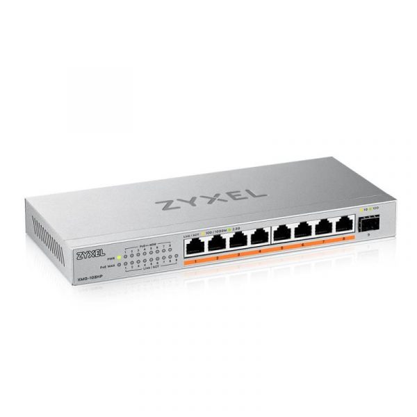 SWITCH ZYXEL XMG108HP 8 PORT POE  1 SPF+ - imagine 6