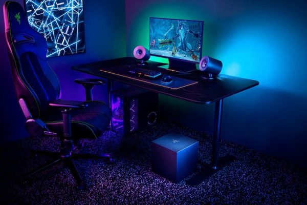 Gaming speakers 2.0 Razer Nommo V2 (+ subwoofer) - THX - imagine 7