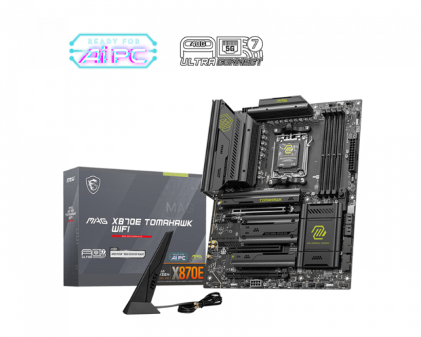 Placa de Baza MSI MAG X870E TOMAHAWK WIFI AM5, 4x