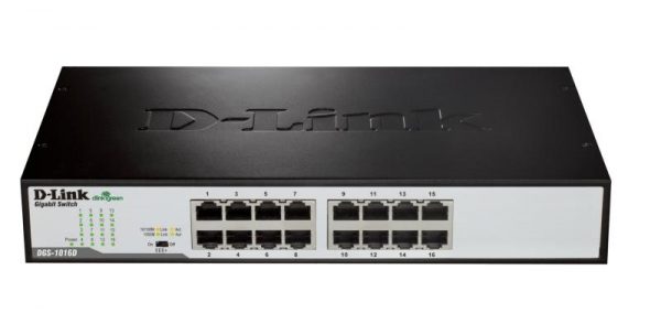 Switch D-Link DGS-1016D, 16 port, 10/100/1000 Mbps - imagine 6