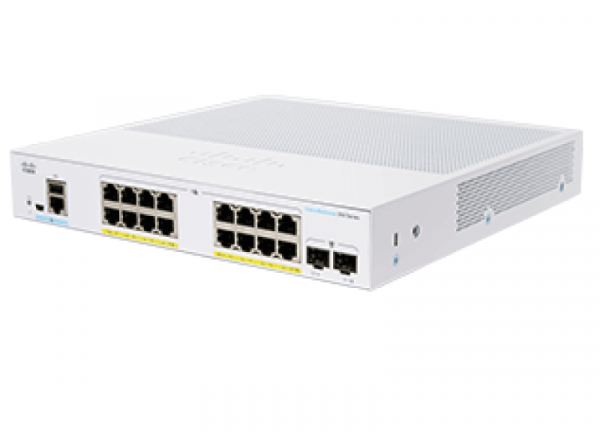 Switch  CISCO CBS350-16FP-2G, 16 PORTURI 10/100/1000, 2 x SFP, - imagine 3