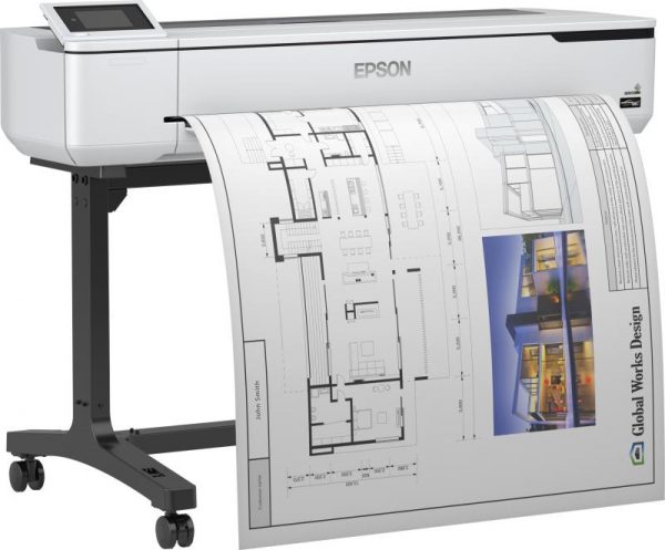 Plotter Epson Surecolor T5100 36", format A0, 4 culori, rezolutie - imagine 6