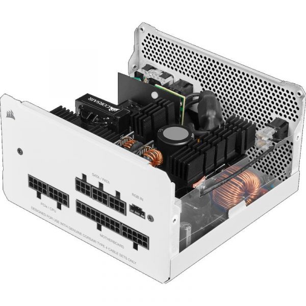 Sursa Corsair CX650F RGB White 80+ Bronze, 650W - imagine 16