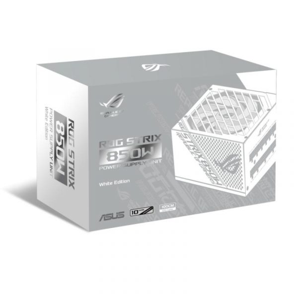 Sursa ASUS ROG Strix White, 80 PLUS® Gold, Fully Modular, - imagine 12