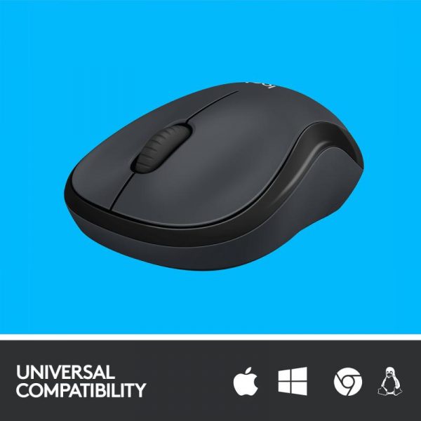 Mouse Logitech M220, silent, charcoal - imagine 12