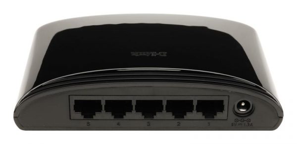 Switch D-Link DES-1005D, 5 port, 10/100 Mbps - imagine 5