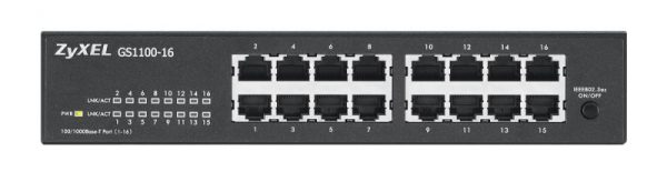 Switch ZYXEL GS1100-16, 16 port, 10/100/1000 Mbps - imagine 6