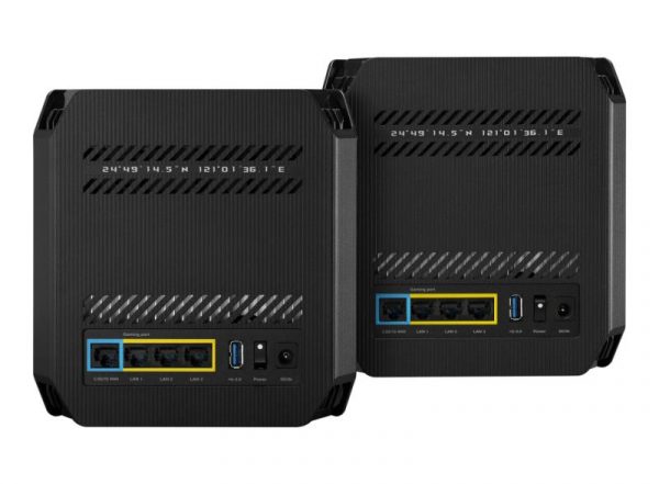Kit Routere Wireless Asus GT6(B-2-PK)Black, tri-band, WI-FI 6, Standard retea: - imagine 11