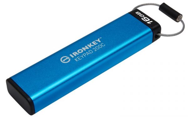 16GB Kingston Ironkey Keypad 200C USB Fl - imagine 6