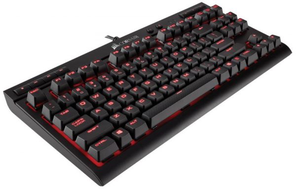 Tastatura mecanica CORSAIR K63 Compact CHERRY MX RED, Key Rollover - imagine 6