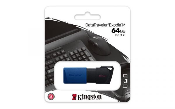 Memorie USB Flash Drive Kingston DataTraveler Exodia M, 64GB, USB - imagine 11