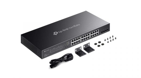 Omada 28-Port Gigabit Smart Switch with 16-Port PoE+ PORT: 24× - imagine 8