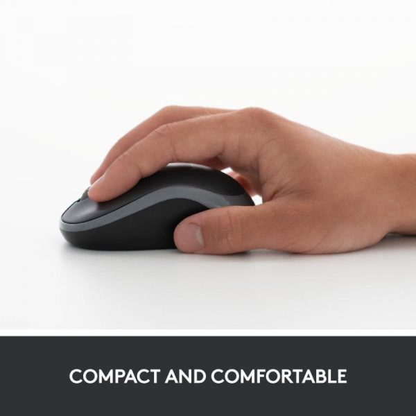Mouse Logitech M185 Wireless, 1000 DPI, albastru - imagine 13