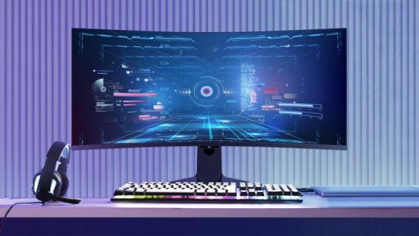 Monitor TCL 34" 34R83Q, Curvature: 1500R, Diagonal (inch): 34, Diagonal - imagine 4