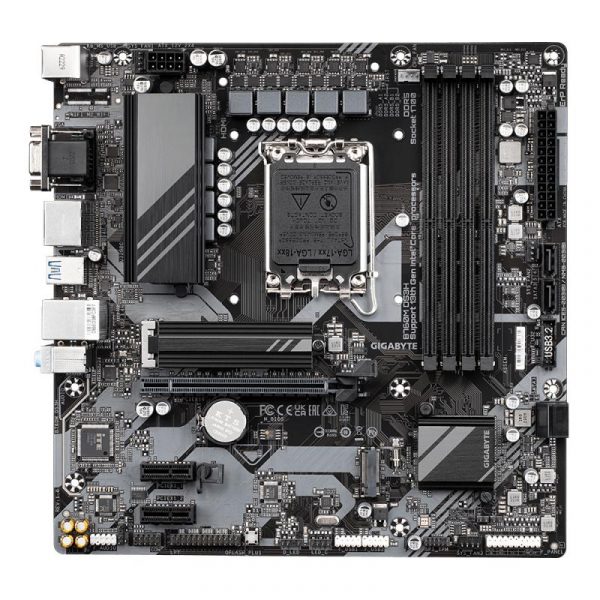 Placa de baza GIGABYTE B760M DS3H DDR5 (rev. 1.0) LGA1700 - imagine 10