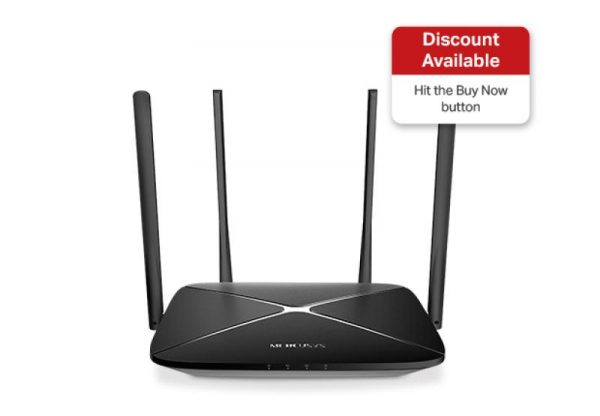 Router wireless MERCUSYS Gigabit AC12G, AC1200, WiFI 5, Dual Band - imagine 9