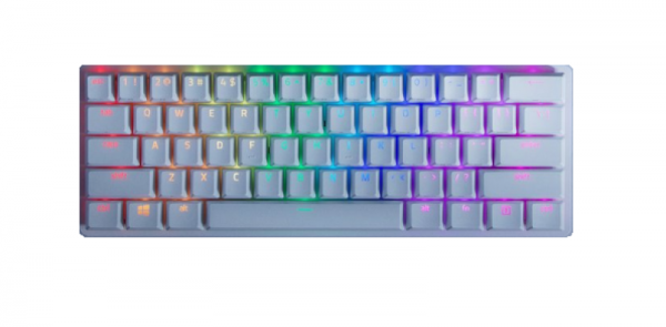 Tastatura Razer Huntsman Mini, alba - imagine 3