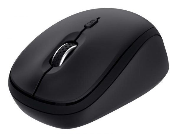 Mouse wireless Trust Yvi, rezolutie maxima 1600 DPI, negru - imagine 3