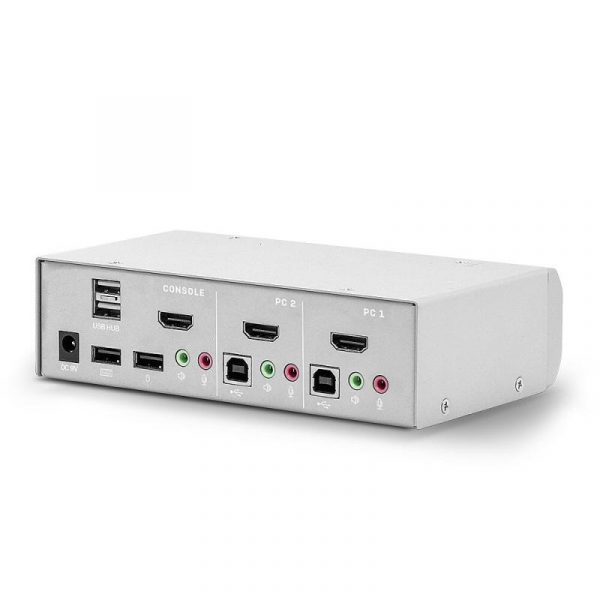 Lindy LY-39307 KVM Extender, 2 Port HDMI 4K60, USB 2.0 - imagine 8