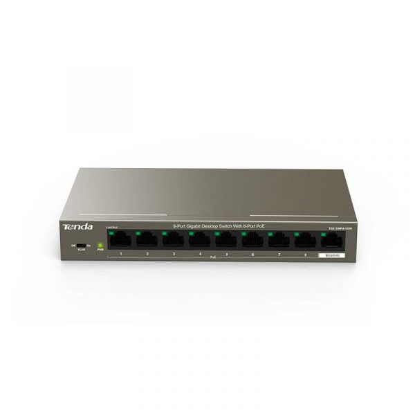 Switch TENDA TEG1109P-8-102W, 8 Port, 10/100Mbps - imagine 3