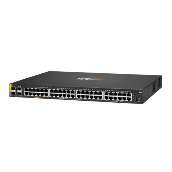 HPE Aruba Networking CX 6100 48G Class4 PoE 4SFP+ 370W - imagine 4