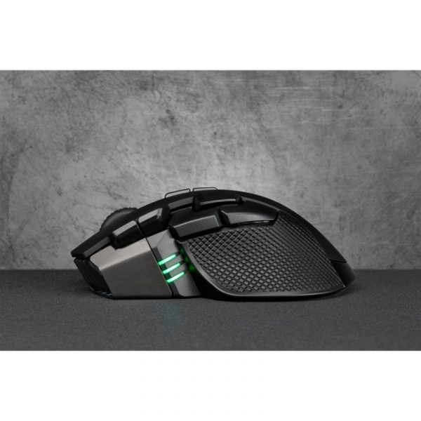 Mouse Gaming Corsair IRONCLAW RGB, wireless, negru - imagine 11