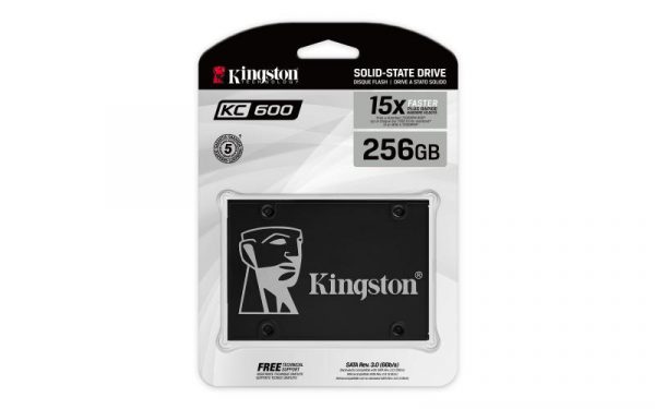 SSD Kingston KC600, 256GB, 2.5", SATA3 - imagine 6