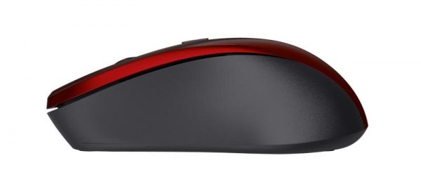 Mouse Trust Mydo Silent Click, Wireless, rosu - imagine 10