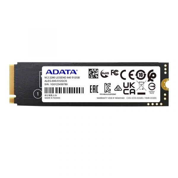 SSD Adata LEGEND 840, 512GB, NVMe, M.2 2280 - imagine 4