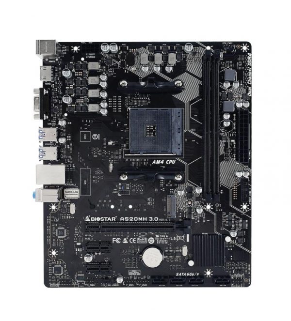 Placa de baza Biostar A520MH 3.0 AM4 - imagine 7