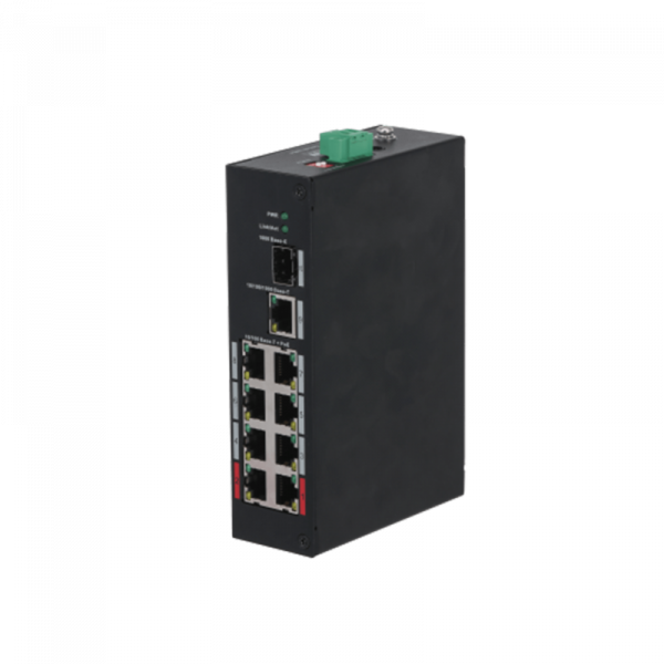 Dahua Switch 8 porturi, POE, PFS3110-8ET-96-V2, Standarde retea: IEEE802.3/IEEE802.3u/IEEE802.3X/IEEE 802.3ab/IEEE802.3z, - imagine 5