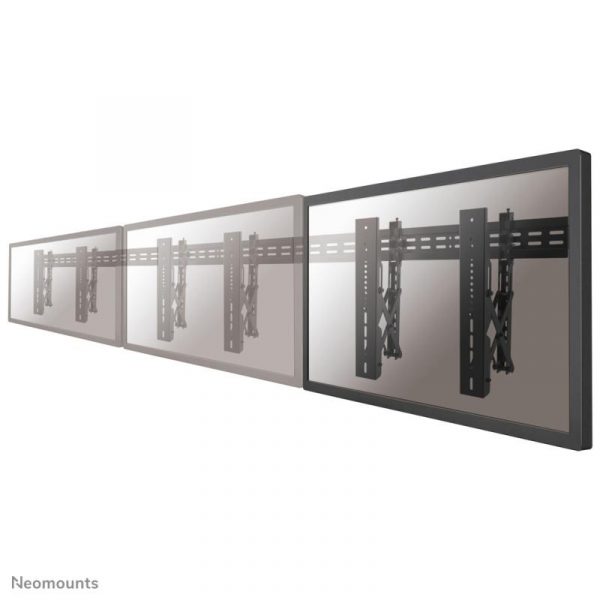 Suport perete Videowall individual pull-out Neomounts by Newstar, 32"-75", VESA - imagine 7