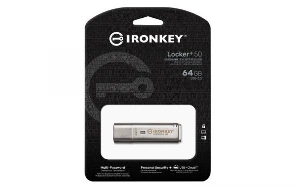 Kingston IronKey LOCKER+ USB Stick 64GB - imagine 8