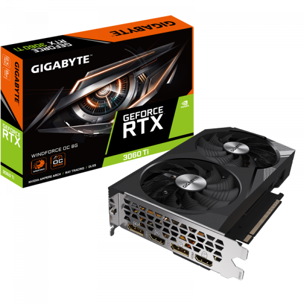 Placa video GIGABYTE GeForce RTX 3060 Ti WINDFORCE OC LHR - imagine 5