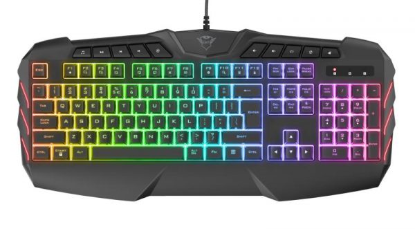 Tastatura Trust GXT 881 ODYSS, semi-mecanica, neagra - imagine 8