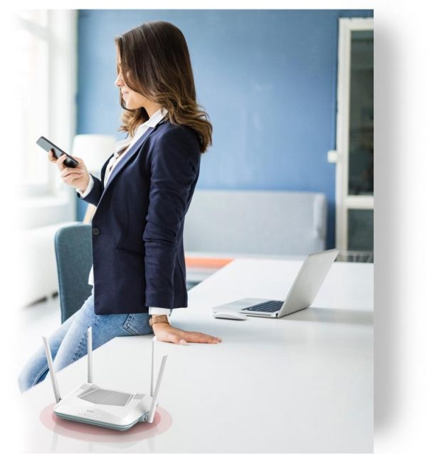 D-LINK AX3200 Smart Router Dual-Band R32, Interfata: 4 x 10/100/1000, - imagine 15