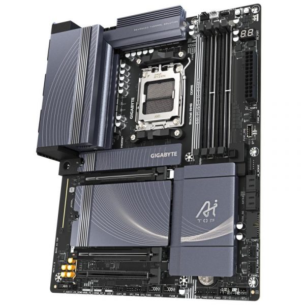 Placa de Baza GIGABYTE B850 AI TOP AM5, 4x DDR5, - imagine 6