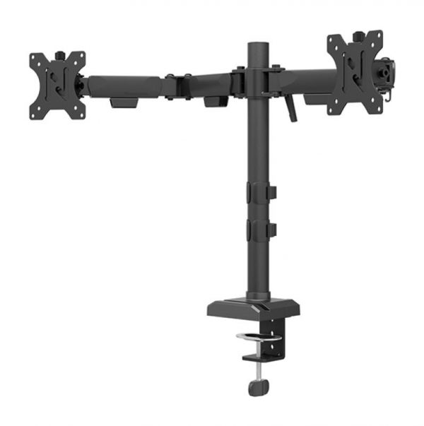 Brat dublu monitor Neomounts DS60-600BL2; pentru display-uri cu diagonale 10"-32", - imagine 7