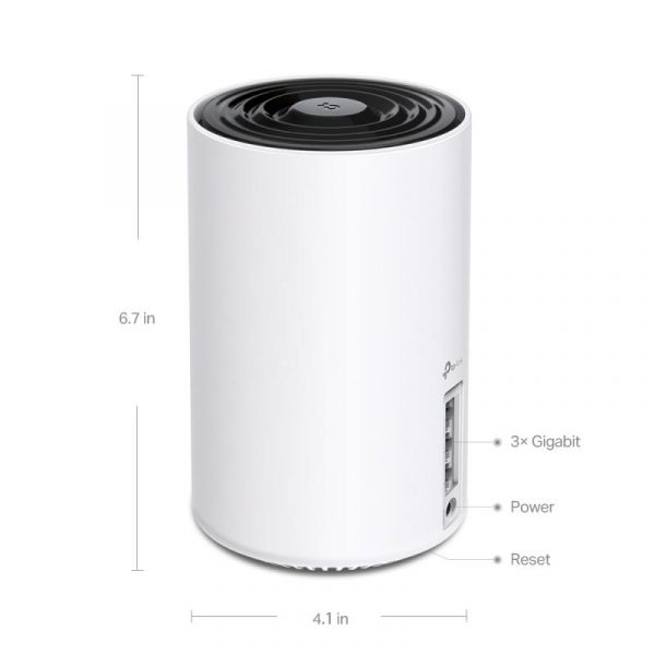 TP-Link AXE5400 home mesh Wi-Fi 6E System, Tri-Band, Deco XE75(3-pack); - imagine 10