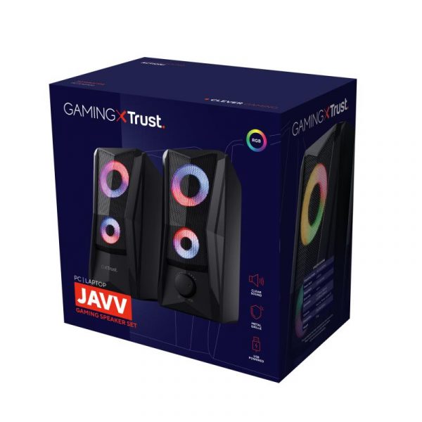 Boxe Trust GXT 606 Javv, iluminare RGB LED, putere maxima - imagine 10